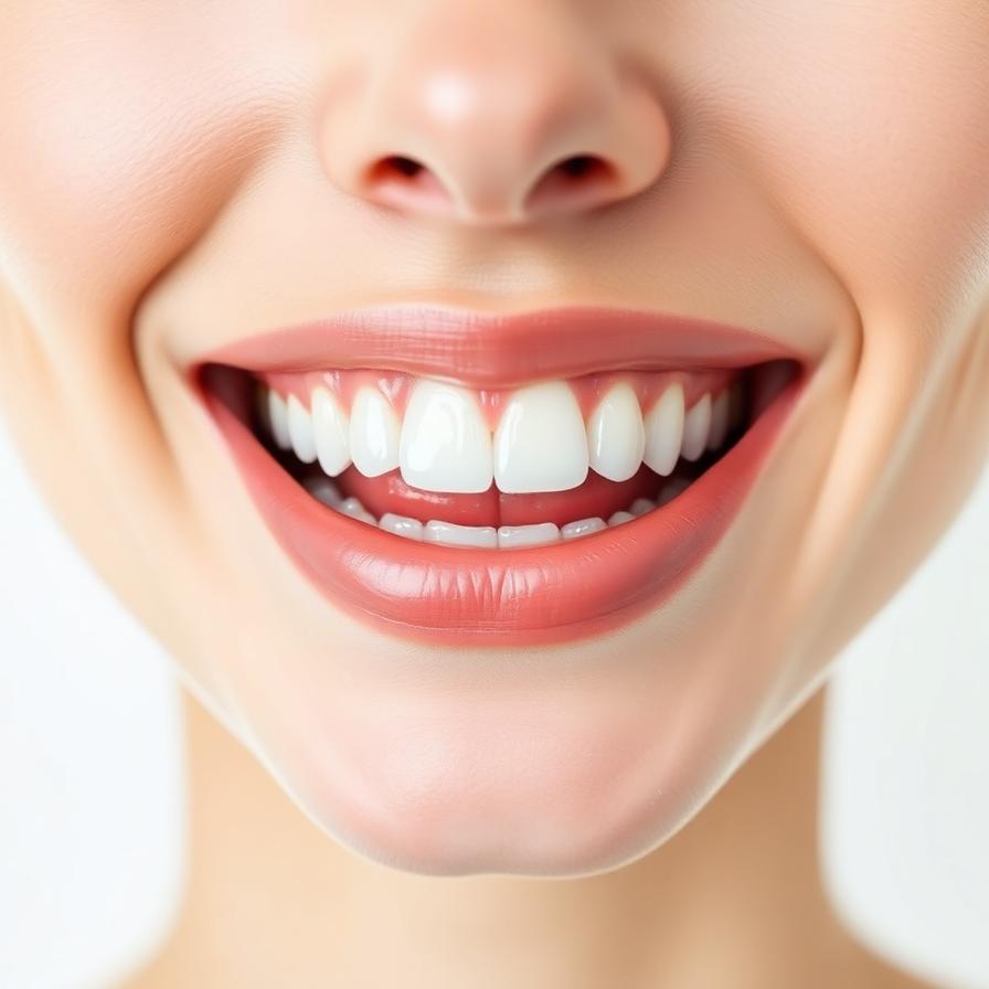 Smile after cosmetic treatment